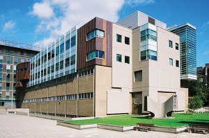 A photo of the Lash Miller Chemical Laboratories building